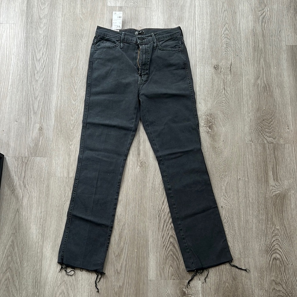 Mother High waisted Rascal ankle fray Jeans